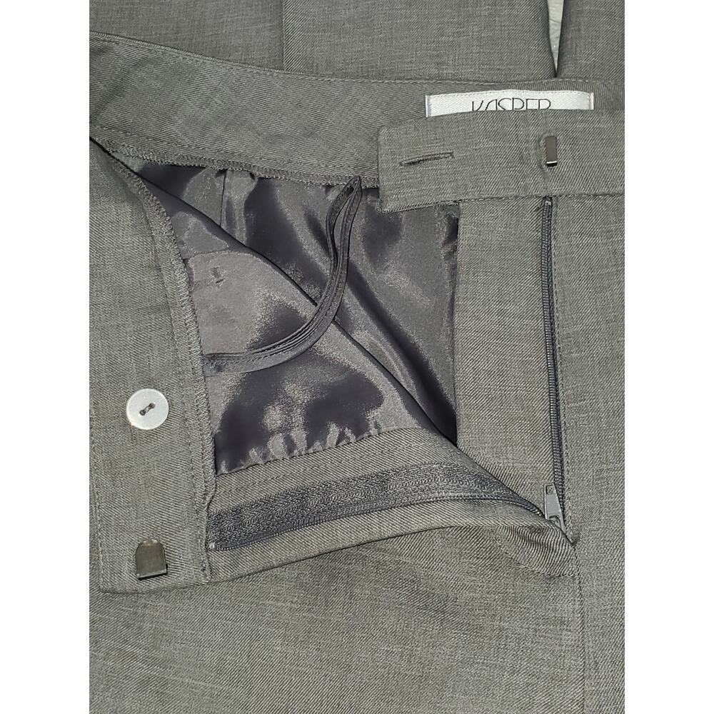 KASPER Women's Gray Dress Pants Sz 8 - Picture 6 of 8